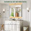 Miroir de salle de bain mural Llesenia-184043376-184043339-179273157