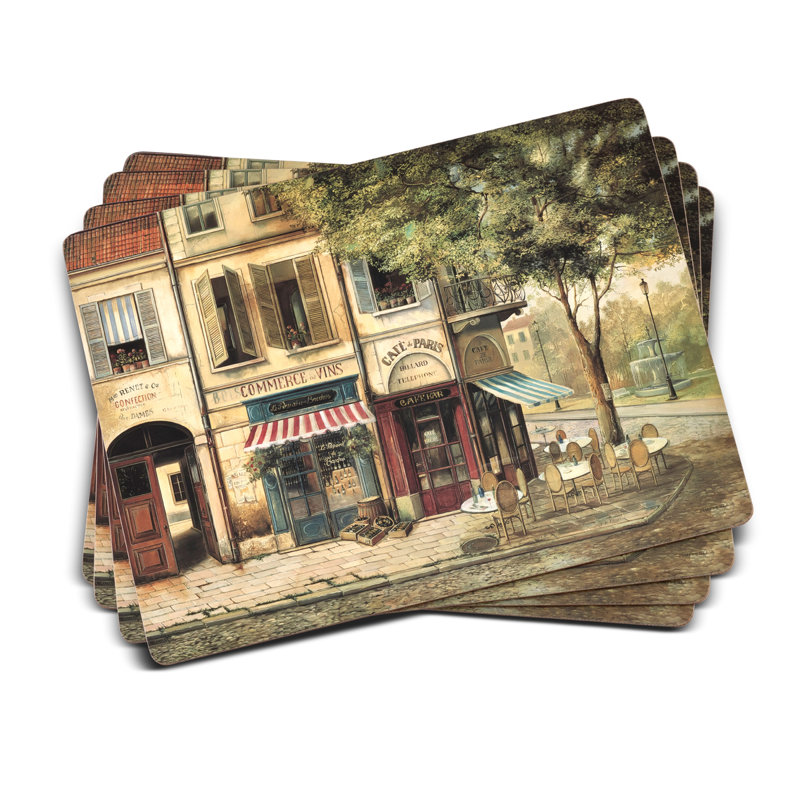 Pimpernel Parisian Scenes 16" Cork Placemat