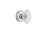 Classic Rosette with Crystal Victorian Knob