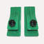 Protecteur de seau de tracteur, protecteur de bord de ski 2 pièces, protecteur de dérapage de gazon long de 12 po, largeur de 4,5 po, accessoire de seau en acier robuste pour l'enlèvement des feuilles de neige, épandage de gravier, vert