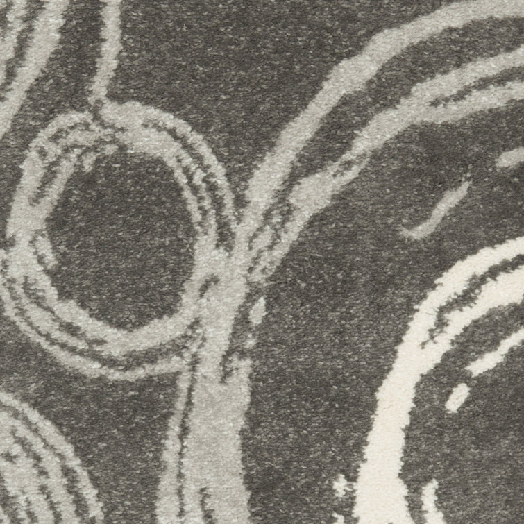 Tapis gris foncé Kenzo