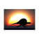 A Silhouetted Spinosaurus Sprinting Against a Setting Sun at the End of a Jurassic Day by Mark Stevenson - Wrapped Canvas Art Prints
