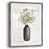 Distressed Silver Framed Paper
