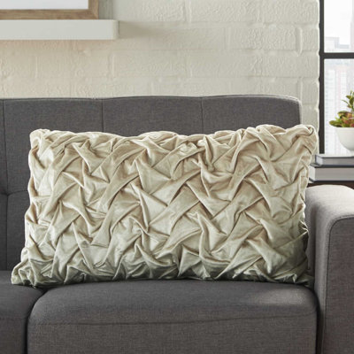 Ruffled Throw Pillow