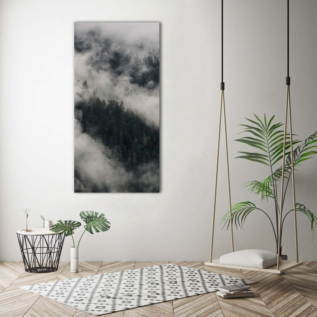 Wolke über dem Wald - Kunstdrucke auf Leinwand