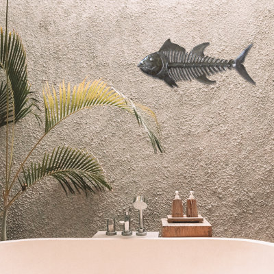 Décoration murale « os fish »