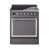 Graphite mat / chrome