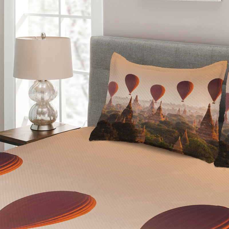 Modern & Contemporary Polyester Coverlet