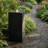 Rectangular Polystone LED Outdoor Bubble Fountain - Black-896376558-896376559