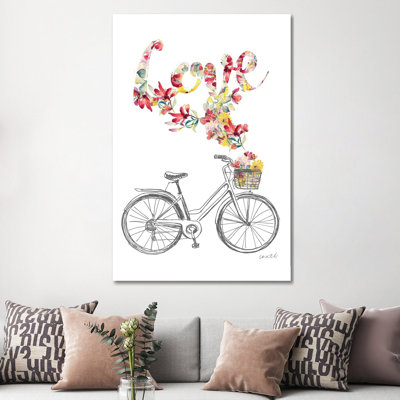 Love and Peace I 1 Piece Wrapped Canvas Painting