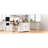 Rolling Kitchen Cart With Drop Leaf, 6 Drawers, Internal Storage - Space Efficient 55.5" X 36" Island, & Rubber Wood, 47" Wide Top Spacious