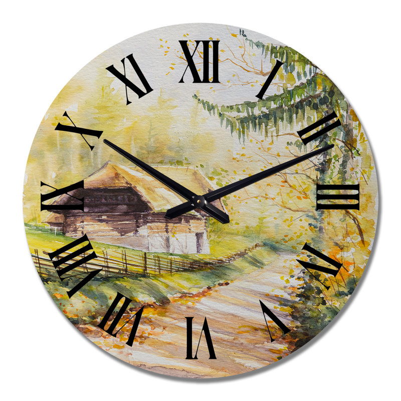 Horloge murale très grande, Moyen