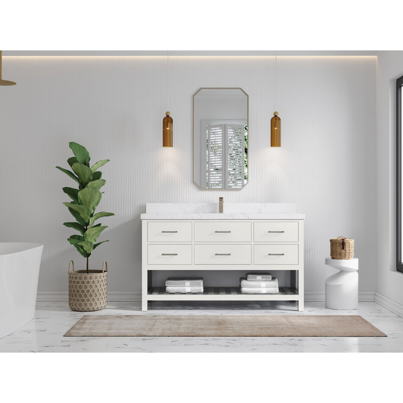 Ensemble de meuble-lavabo simple 60 po Parker, Empira