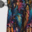 Mystic Flair Paisley Motif II - Rideau floral - Rideau floral occultant en velours - 1 panneau-107547792