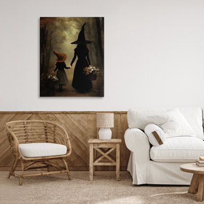 «Witch & Daughter Mystical Forest» par Arlington Prints