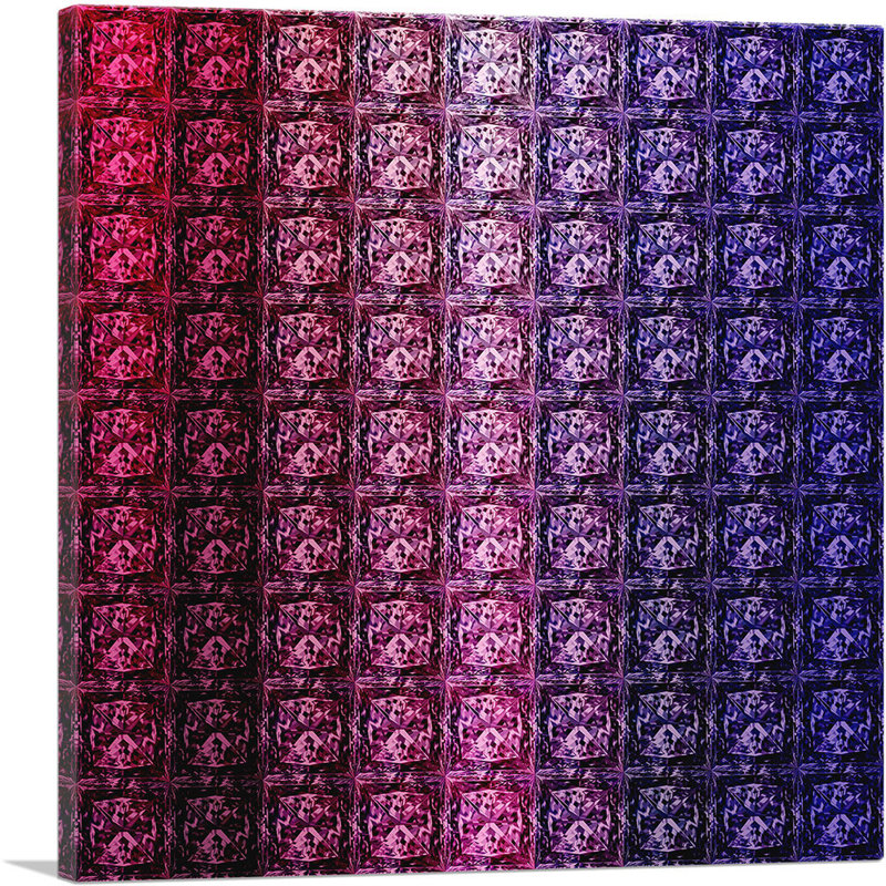 «Mauve», impression sur toile tendue, H 12 po x l 12 po x P 0,75 po