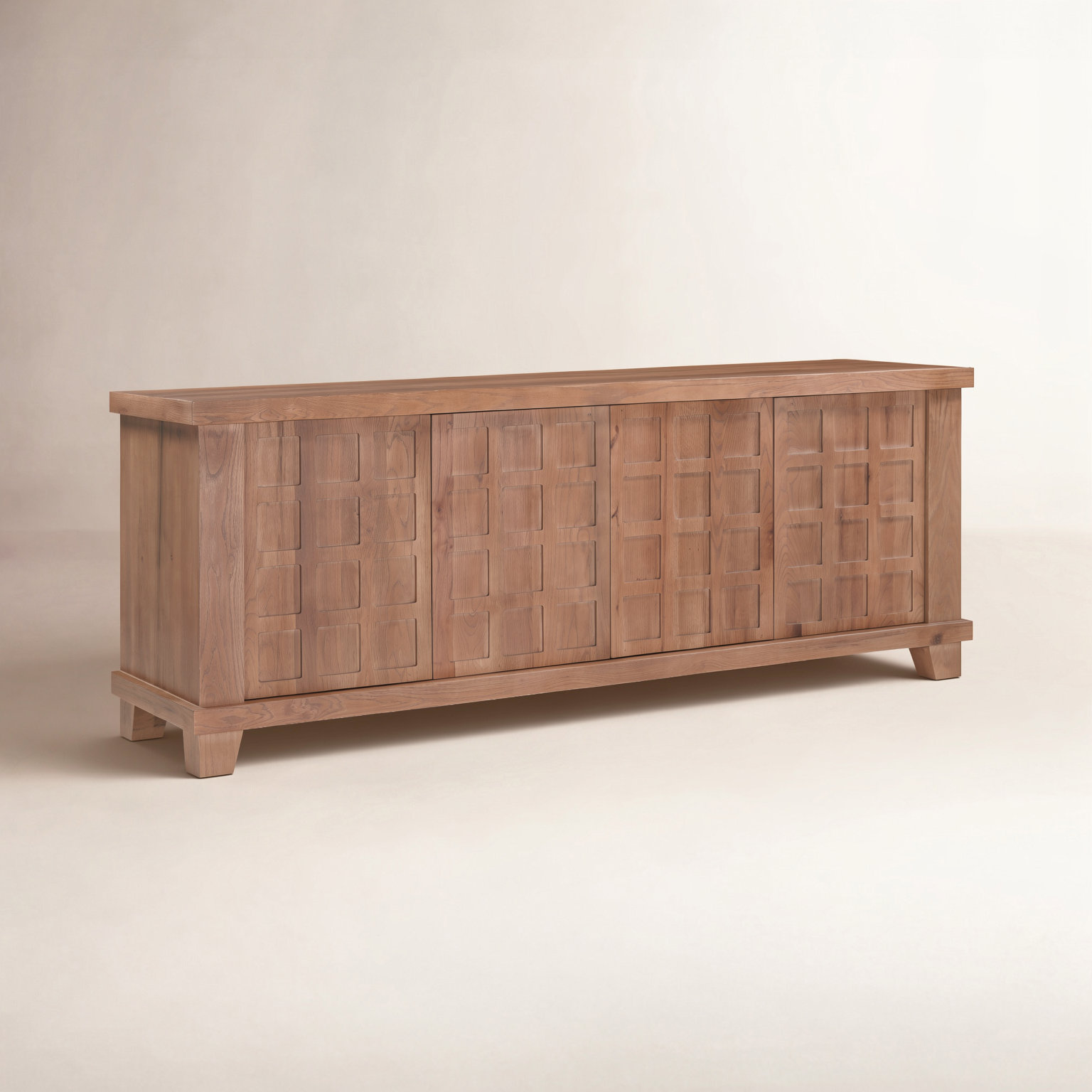 Red Oak Sideboard, Red