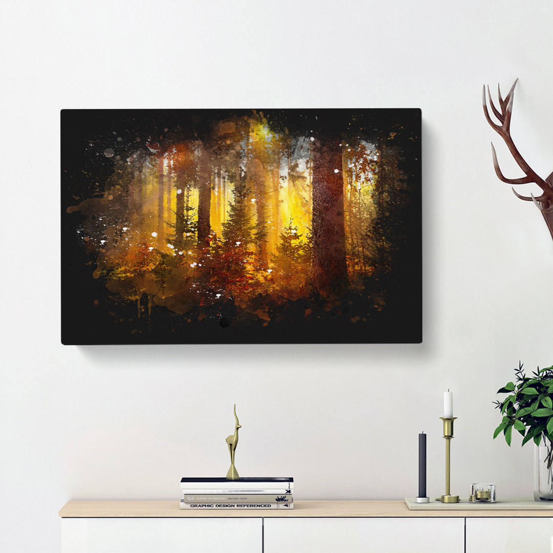 Mystery Forest - Wrapped Canvas