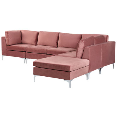 Millings 5 Seater Velvet Sofa & Chaise