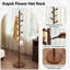 Edgemon Solid Wood Freestanding 8 - Hook Coat Rack
