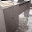 Bureau en L, finition brune