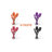 U-Taste 600ºF Heat-Resistant Silicone Spatula Set, 4-Piece BPA-Free Kitchen Baking Cooking Tools-71076660