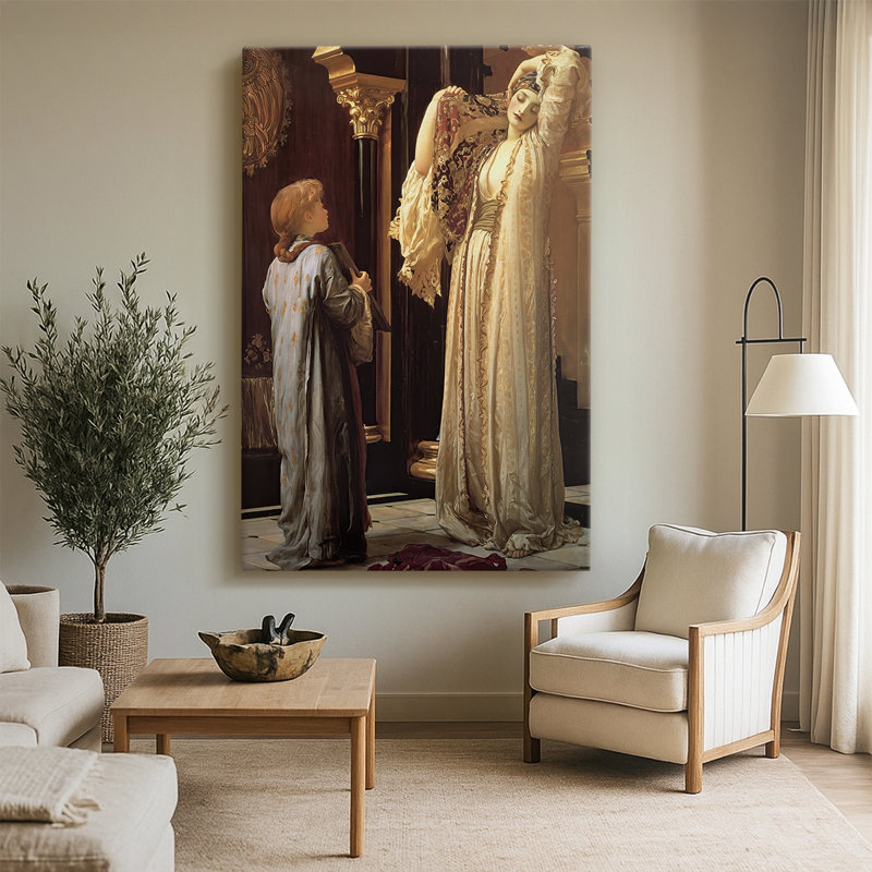Lumière du Harem - Toile tendue sur toile par Sir Frederic Leighton, 40 po x 60 po