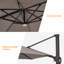 Parasol lumineux en porte-à-faux 132 po Darcie-May-437990480