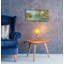  «Aspens by the Lake Yellow» par Silvia Vassileva, art mural en verre acrylique, 24 po x 12 po-473339543
