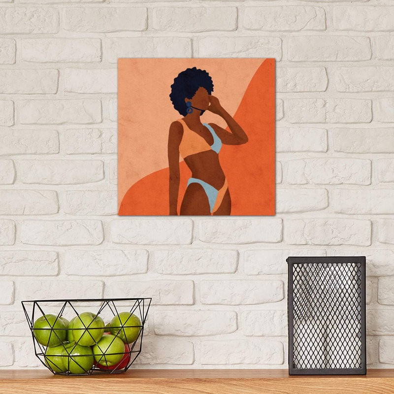 Jaz by Reyna Noriega - Wrapped Canvas Print, 30.48 cm H x 30.48 cm W
