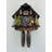  Wooden Cuckoo Clock Cottage With 12 Inch Height Man Chopping Wood Hourly Actio