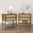 Pomodoro Rattan Nightstand With 2-Drawer And 1 Open Shelf-745178073-758447900