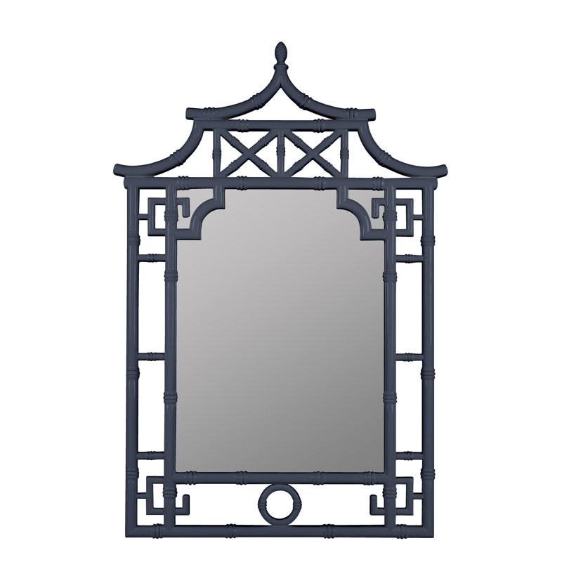 Colombe Shing Wall Mirror, Denim