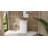 Badeloft Rectangular Stone Resin Freestanding Pedestal Bathroom Sink SB-02-A-G in Glossy White-35943444