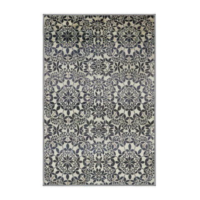 Tapis multicolore abstrait Adaha