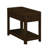 25'' Rectangular Farmhouse End Table With Storage Shelf, Sofa Side Table With Solid Wood Legs For Living Room, Bedroom, Office-13242563