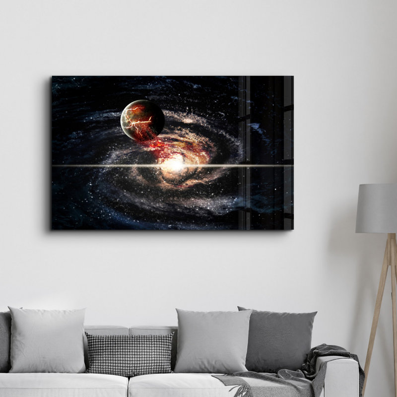 Decorative Tempered Glass Painting