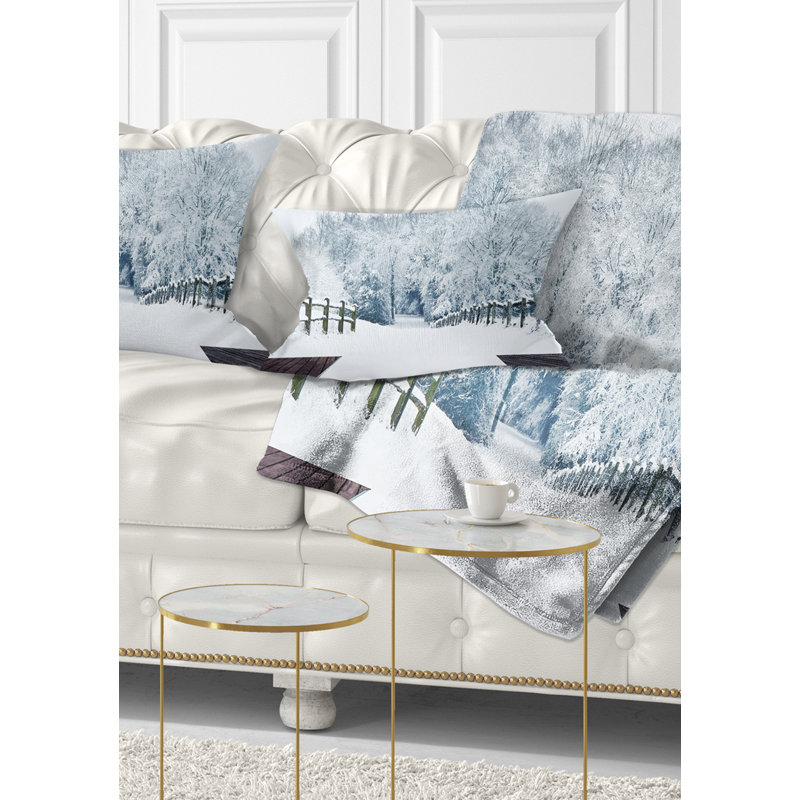 Coussin Schafer Landscape Winter Wonderland