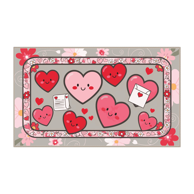 Tapis de Noël East Urban Home, Rectangulaire 2 pi x 3 pi