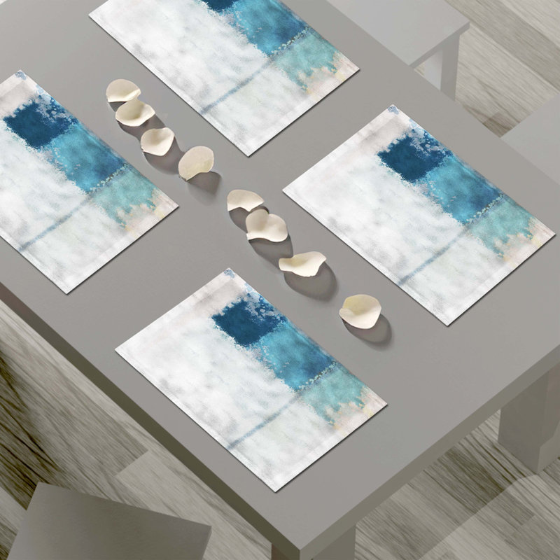 Napperon abstrait en polyester