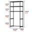 3-Tier Over The Toilet Storage, Over Toilet Bathroom Organizer Shelf, Freestanding Bathroom Shelves, Space Saver Bathrooms Shelves for Restroom Laundry Balcony