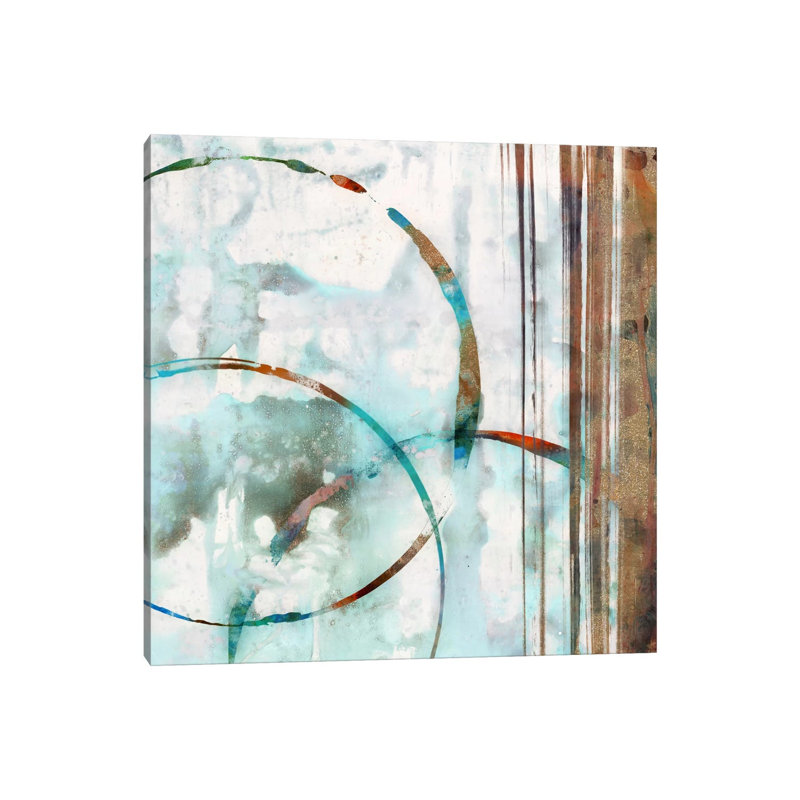 Seafoam I by Edward Selkirk - Wrapped Canvas Painting, 30.48 cm H x 30.48 cm W