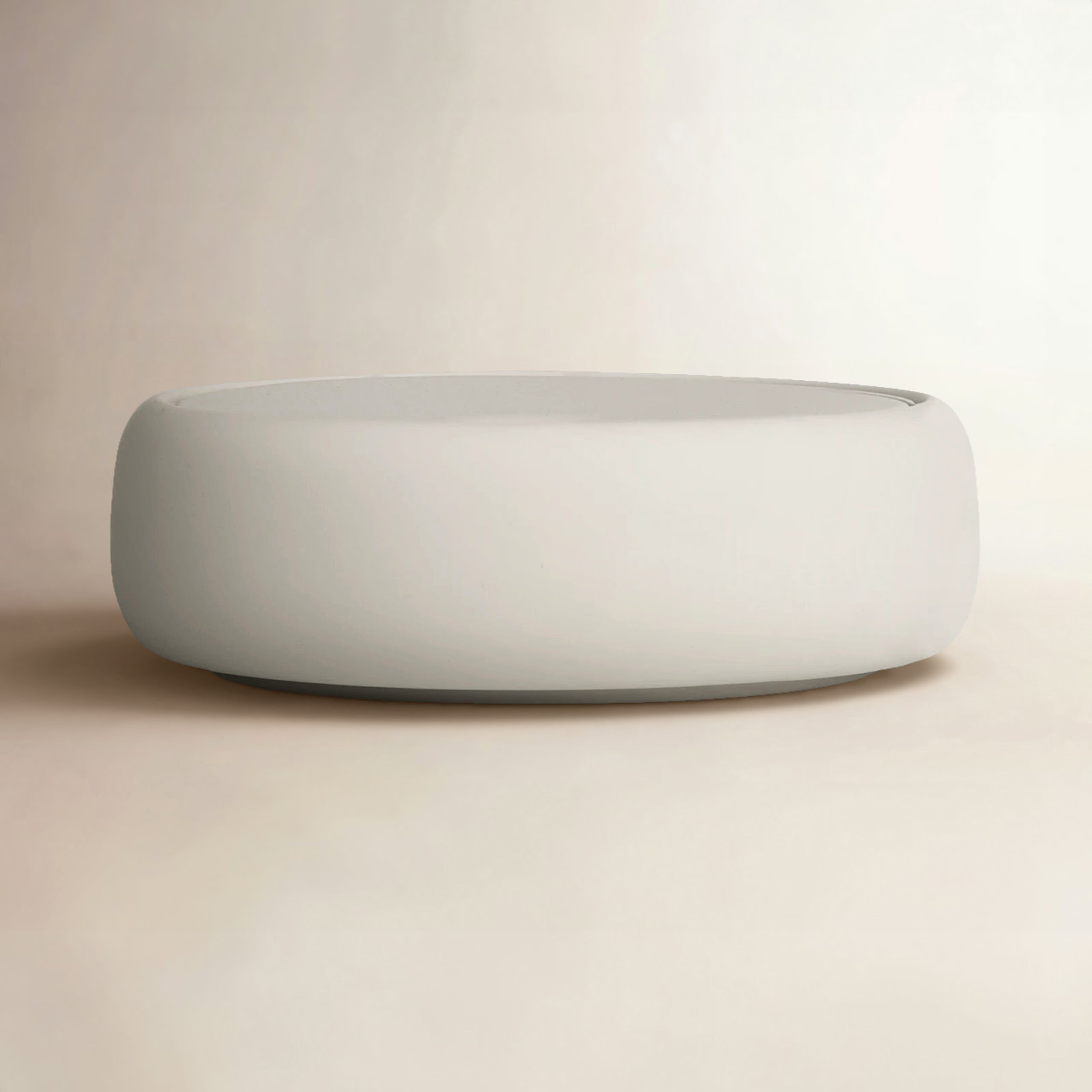 Sono Bathroom Storage Container, Moonbeam Cream