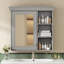 Armoire à pharmacie de 30 po avec miroir, fixation murale, pour rangement dans la chambre à coucher 28,15 po - Armoire à miroir montée, tablettes réglables, quincaillerie exquise