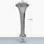 Jerrell Handmade Glass Floor Vase-1376659077-1376659076