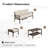 4 Piece Sofa Seating Group With Cushions