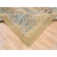 Tapis oriental brun Sarouk transitionnel en soie noué à la main 9 pi x 12 pi 2 po FE10B5D3BE6E4B35AA3C6024649AFE3D