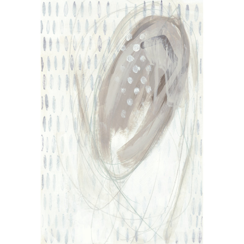 Pattern Logic VII - Wrapped Canvas Painting, 46cm H x 30cm W x 3.8cm D