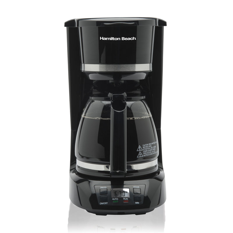  Hamilton Beach® 12 Cup* Coffeemaker with Digital Clock