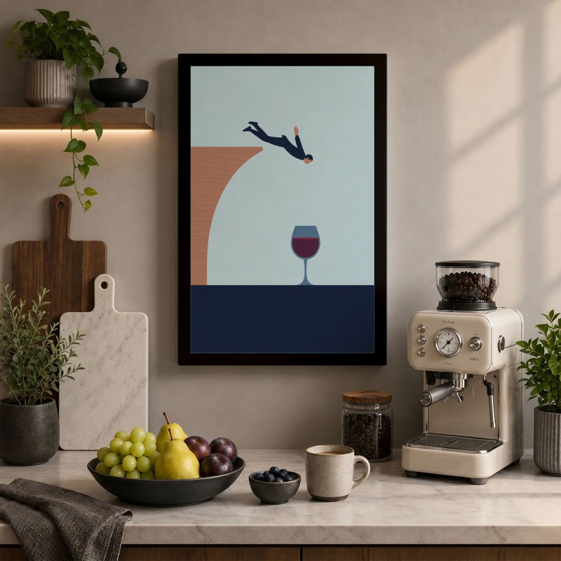 Print, 18x12 - 45.7 x 30.5 cm, Terracotta Border